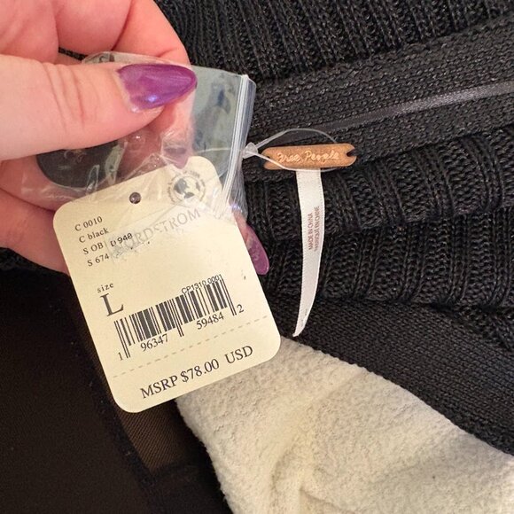 NEW Free People Game On Cardigan Large - Picture 5 of 5